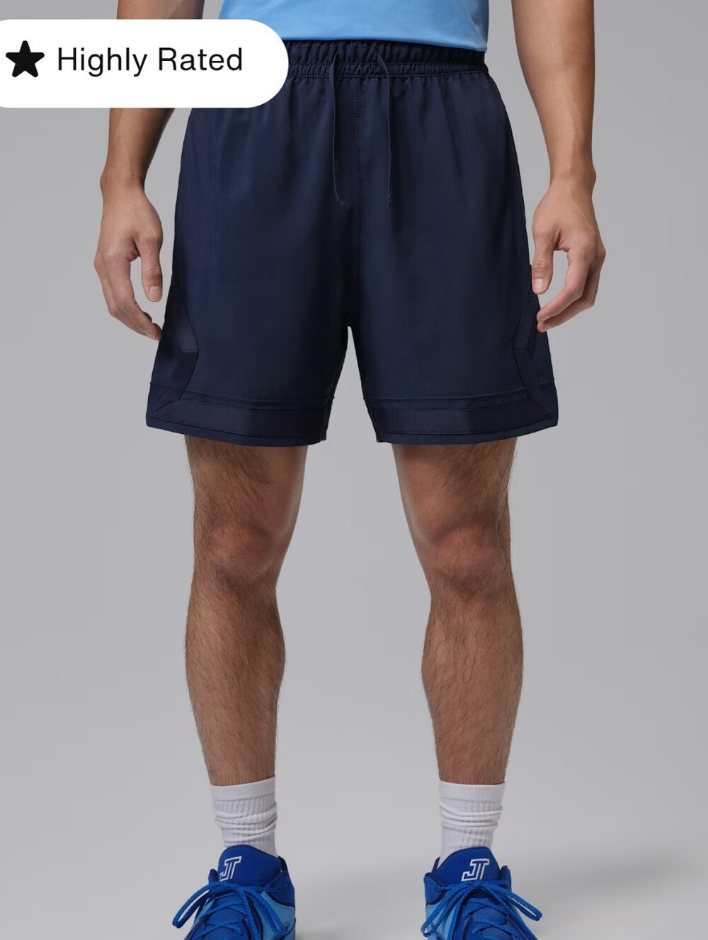 Jordan Sport Dri-FIT Woven Diamond Shorts ~ Navy FQ2989-492 | Men's: M *NWT